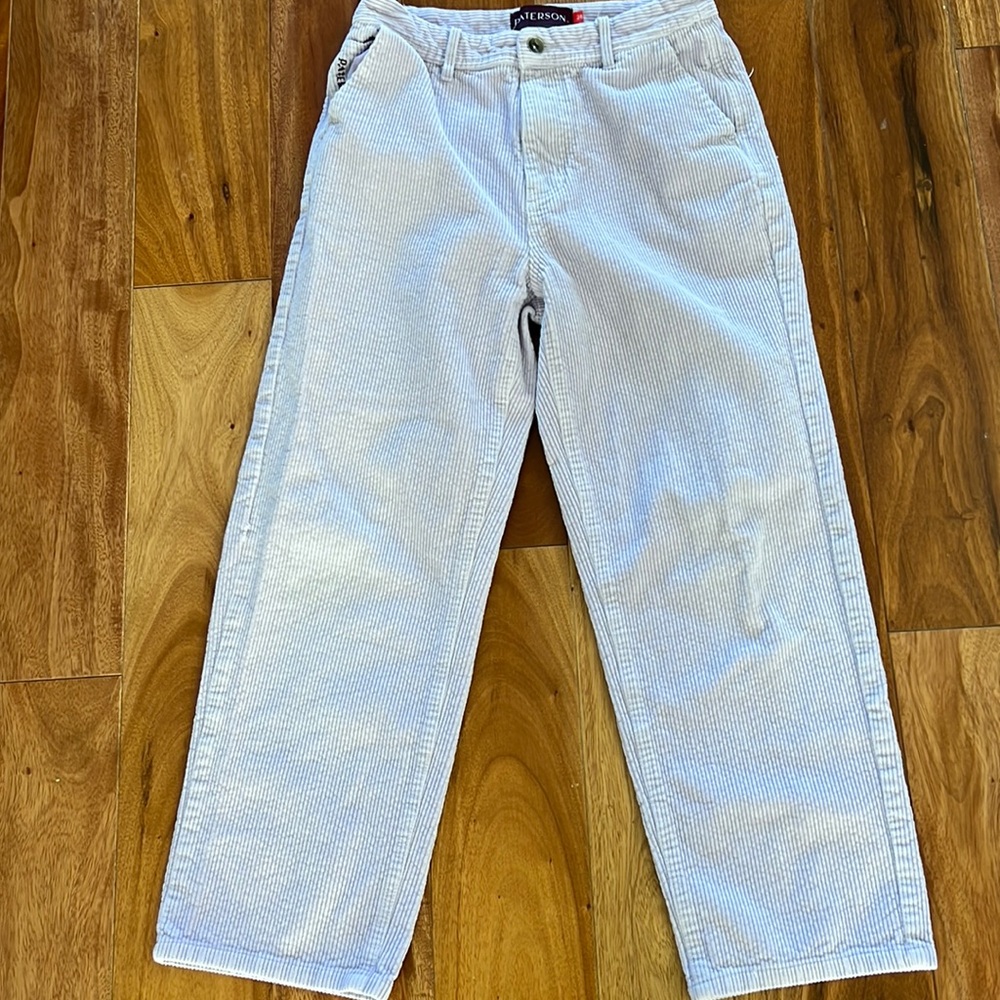 Lavender Loose fit Cords. Size 28.